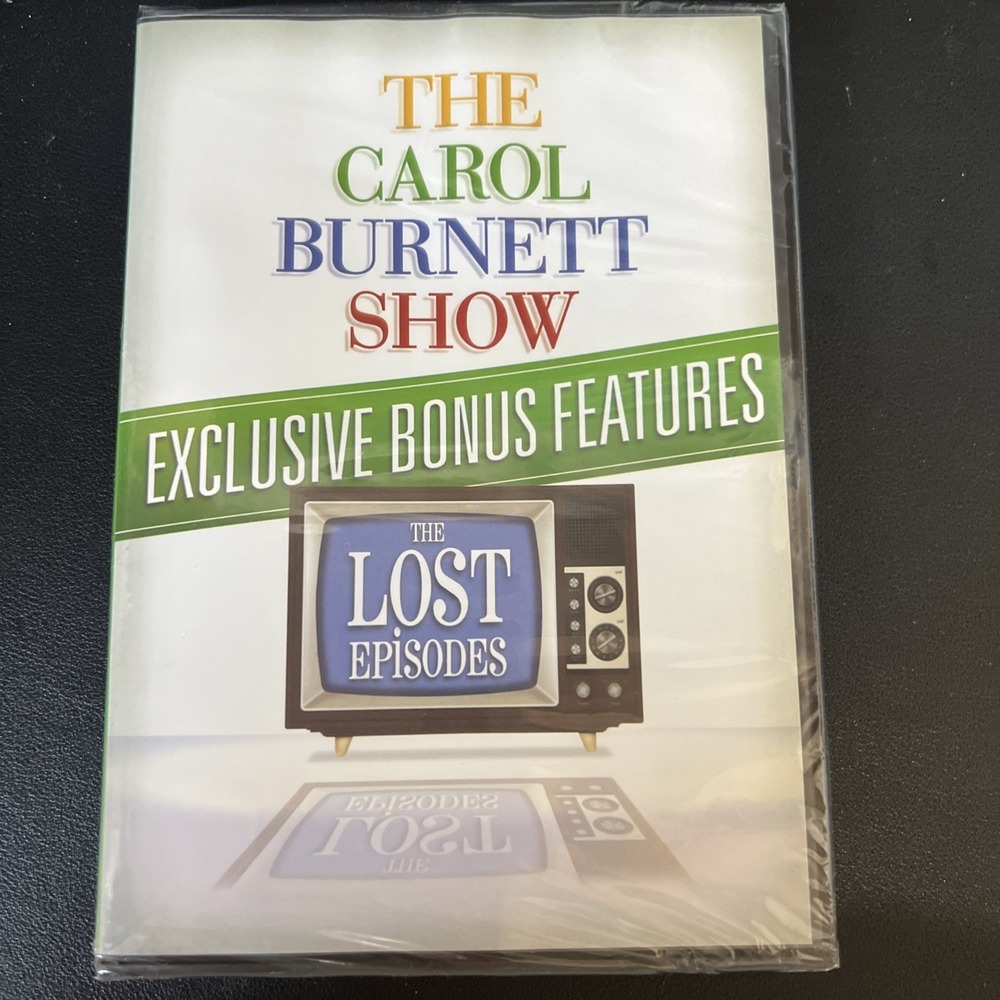 The Carol Burnett Show: The Lost Episodes Exclusive Bonus Features DVD NEW